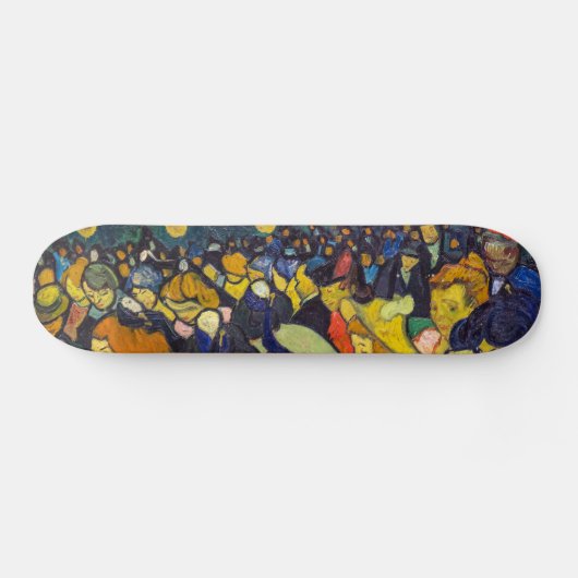 Vincent van Gogh - Der Ballsaal in Arles Skateboard (Horizontal)