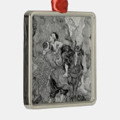 Vincent van Gogh | der barmherzige Samariter Ornament Aus Metall (Rechts)