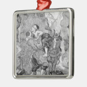 Vincent van Gogh | der barmherzige Samariter Ornament Aus Metall (Links)