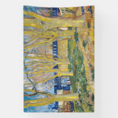 Vincent van Gogh - Der blaue Zug Banner (Vertikal)