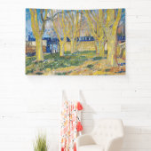 Vincent van Gogh - Der blaue Zug Banner (InSitu)