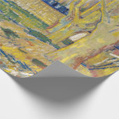 Vincent van Gogh - Der blaue Zug Geschenkpapier (Ecke)