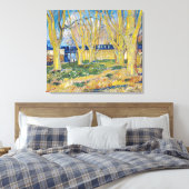 Vincent van Gogh - Der blaue Zug Leinwanddruck (Insitu (Schlafzimmer))