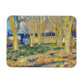 Vincent van Gogh - Der blaue Zug Magnet (Horizontal)