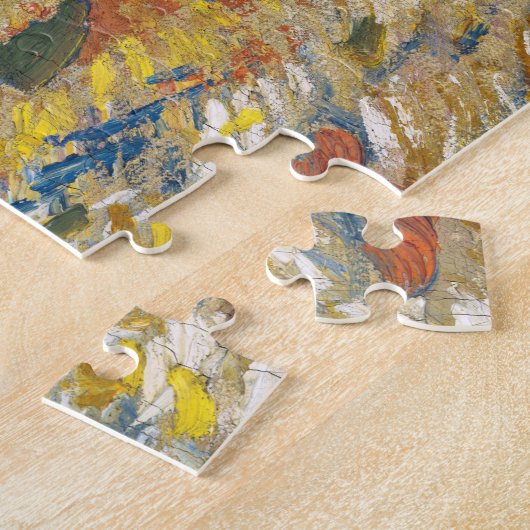 Vincent van Gogh - Der blaue Zug Puzzle (Seite)
