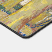 Vincent van Gogh - Der blaue Zug Schreibtischunterlage (Ecke)