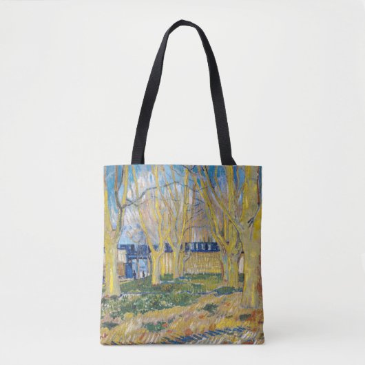 Vincent van Gogh - Der blaue Zug Tasche (Vorderseite)