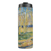 Vincent van Gogh - Der blaue Zug Thermosbecher (Vorderseite)