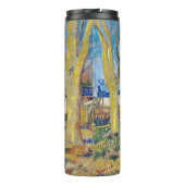 Vincent van Gogh - Der blaue Zug Thermosbecher (Rückseite)