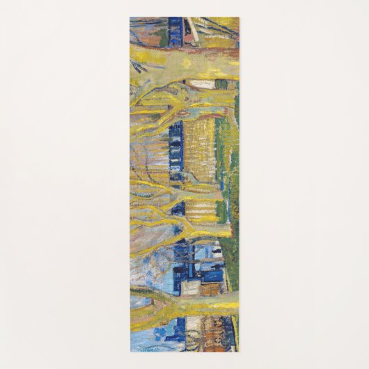 Vincent van Gogh - Der blaue Zug Yogamatte (Vorderseite)