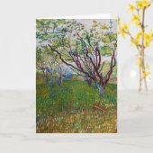 Vincent van Gogh - Der blühende Obstgarten Karte (Gelbe Blume)
