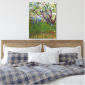 Vincent van Gogh - Der blühende Obstgarten Leinwanddruck (Insitu (Schlafzimmer))