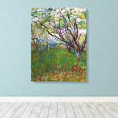 Vincent van Gogh - Der blühende Obstgarten Leinwanddruck (Insitu (Holzboden))