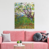 Vincent van Gogh - Der blühende Obstgarten Leinwanddruck (Insitu (Wohnzimmer))