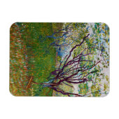 Vincent van Gogh - Der blühende Obstgarten Magnet (Horizontal)