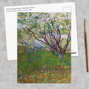 Vincent van Gogh - Der blühende Obstgarten Postkarte