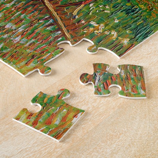 Vincent van Gogh - Der blühende Obstgarten Puzzle (Seite)