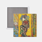 Vincent Van Gogh Der Courtesan nach Eisen Magnet (Vorderseite/Rückseite)
