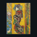 Vincent Van Gogh Der Courtesan nach Eisen Postkarte<br><div class="desc">Van Gogh Der Courtesan nach Eisen Postcard</div>