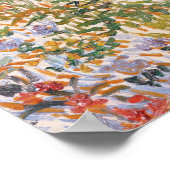 Vincent van Gogh Der Garten am Arles 1888 Gemälde Poster (Ecke)