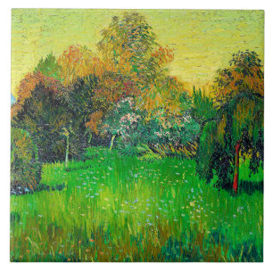 Vincent van Gogh, Der Garten des Dichters, Fliese