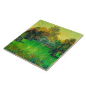 Vincent van Gogh, Der Garten des Dichters, Fliese (Seite)