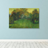 Vincent van Gogh - Der Garten des Dichters Leinwanddruck (Insitu (Holzboden))
