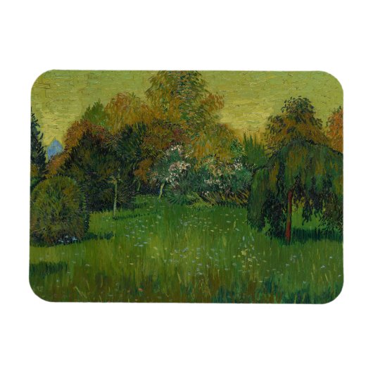 Vincent van Gogh - Der Garten des Dichters Magnet (Horizontal)