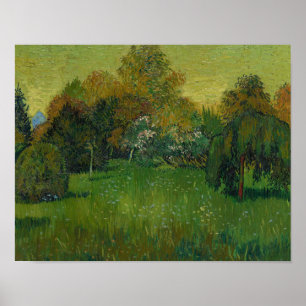 Vincent van Gogh - Der Garten des Dichters Poster