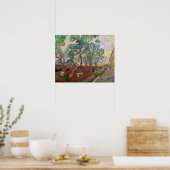 Vincent van Gogh | Der Garten des St. Paul Hospita Poster (Küche)