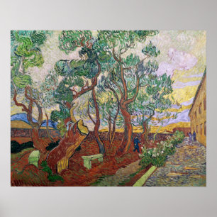 Vincent van Gogh   der Garten von St- Poster
