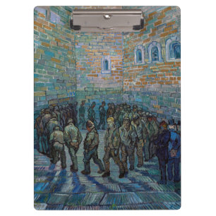Vincent van Gogh - Der Gefängnishof Klemmbrett