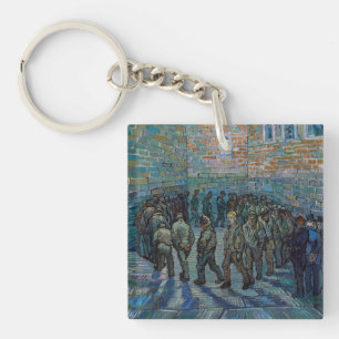 Vincent van Gogh - Der Gefängnishof Schlüsselanhänger