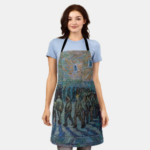 Vincent van Gogh - Der Gefängnishof Schürze