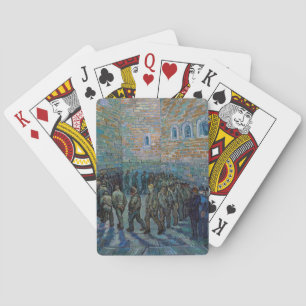 Vincent van Gogh - Der Gefängnishof Spielkarten