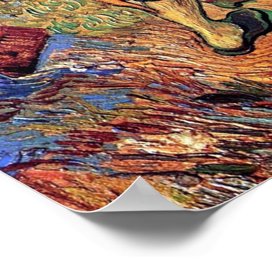 Vincent Van Gogh - Der gute Samariter - die schöne Poster (Ecke)