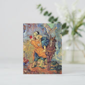 Vincent Van Gogh - Der gute Samariter - die schöne Postkarte (Stehend Vorderseite)