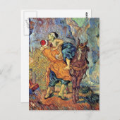 Vincent Van Gogh - Der gute Samariter - die schöne Postkarte (Vorne/Hinten)
