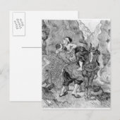 Vincent van Gogh | Der gute Samariter Postkarte (Vorne/Hinten)