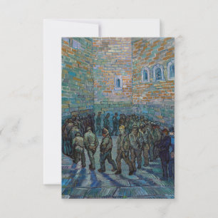 Vincent van Gogh - Der Hof des Gefängnisses Dankeskarte