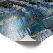 Vincent van Gogh - Der Hof des Gefängnisses Fotodruck (Ecke)