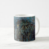 Vincent van Gogh - Der Hof des Gefängnisses Kaffeetasse (VorderseiteRechts)