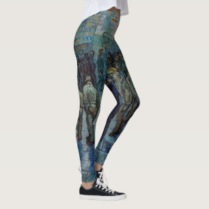 Vincent van Gogh - Der Hof des Gefängnisses Leggings
