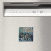 Vincent van Gogh - Der Hof des Gefängnisses Magnet (In Situ (Geschirrspüler))