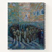 Vincent van Gogh - Der Hof des Gefängnisses Notizblock (Rückseite)