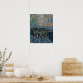 Vincent van Gogh - Der Hof des Gefängnisses Poster (Küche)