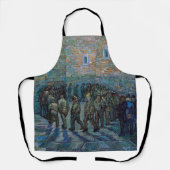 Vincent van Gogh - Der Hof des Gefängnisses Schürze (Vorderseite)