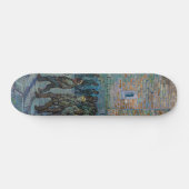 Vincent van Gogh - Der Hof des Gefängnisses Skateboard (Horizontal)