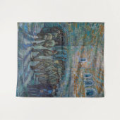 Vincent van Gogh - Der Hof des Gefängnisses Wandteppich (Vorderseite (Horizontal))