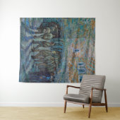 Vincent van Gogh - Der Hof des Gefängnisses Wandteppich (Beispiel (Horizontal))